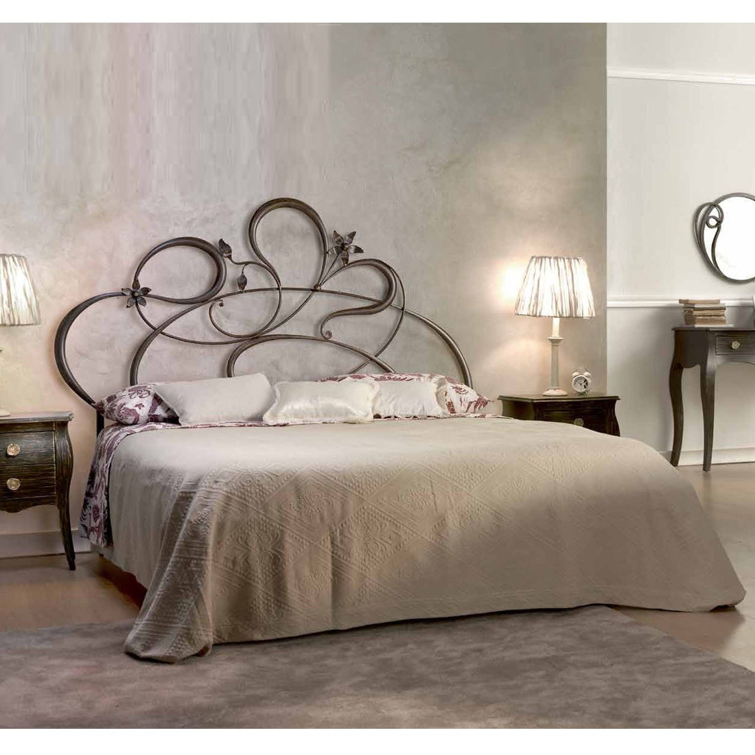 Why Bed in Wrought Iron Is a Wise Investment?