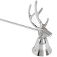 Elegant Silver Stag Candle Snuffer