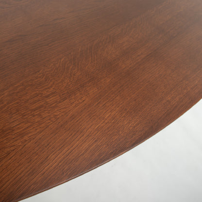 Round Large Tulip Dining Table Ø137, Ø150, Ø160, Ø170, Ø180 cm | Laminate & Oak