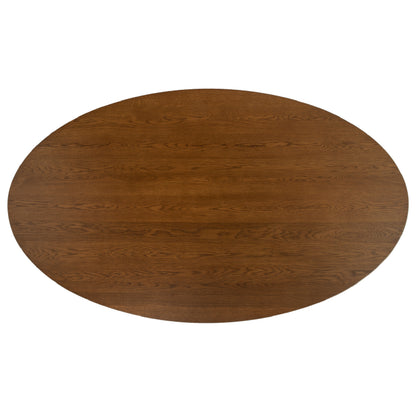 Extendable Oval Tulip Dining Table 160/220 170/230 180/240cm | Laminate & Solid Wood