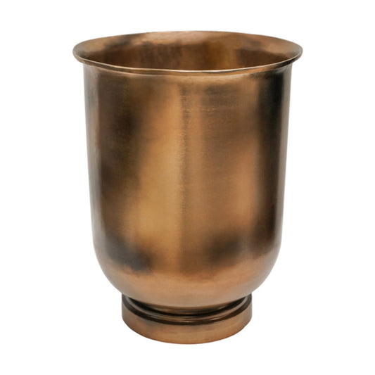 Outdoor Hampton Copper Metal Urn Planter