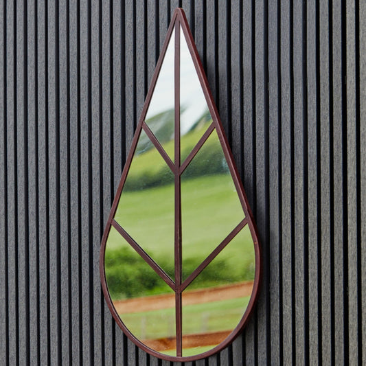 Leaf Outdoor Natural Mirror