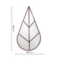 Leaf Outdoor Natural Mirror