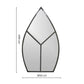 Leaf Arch Outdoor Natural Mirror