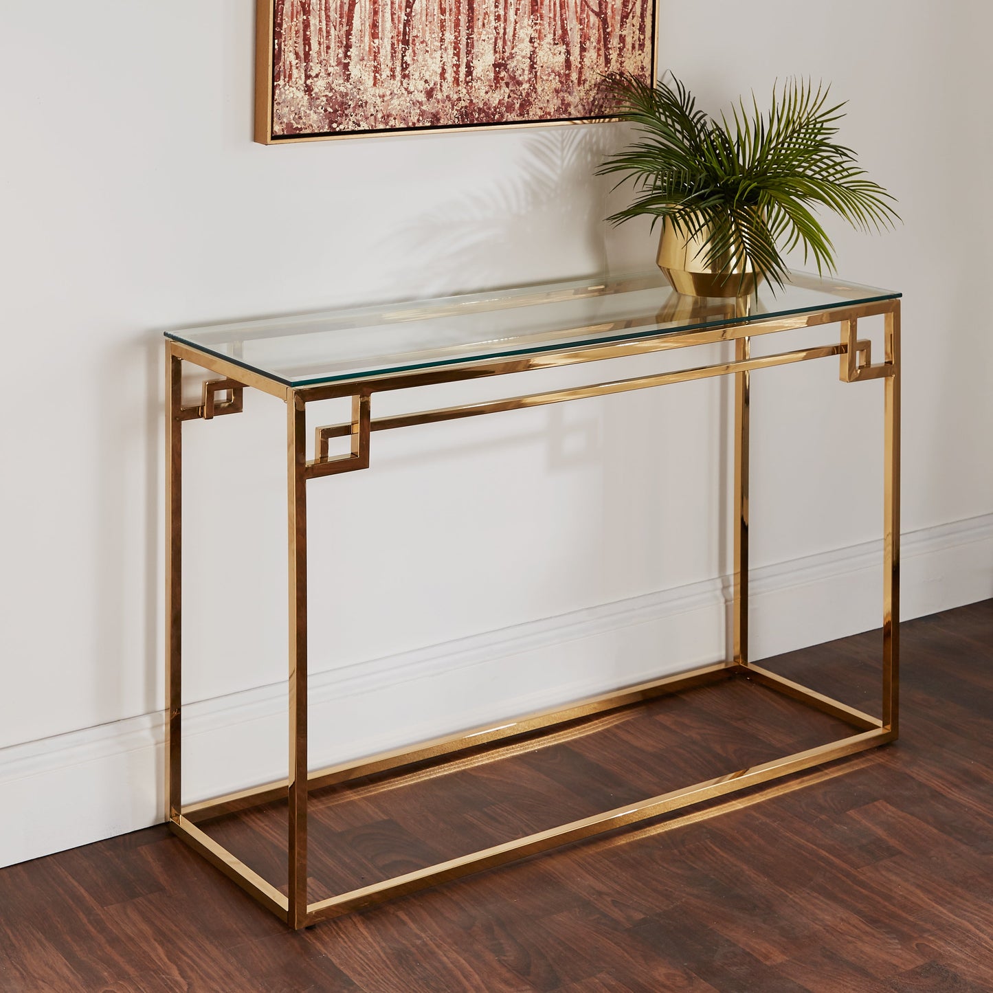 Cesar gold console table by Native
