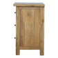 Country Style Bedside Cabinet with 3 Drawers by Artisan Furniture