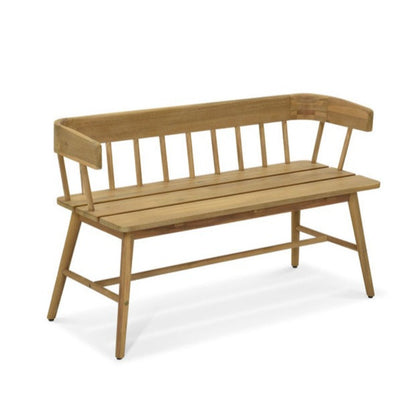 Natural Bramley Wooden Bench