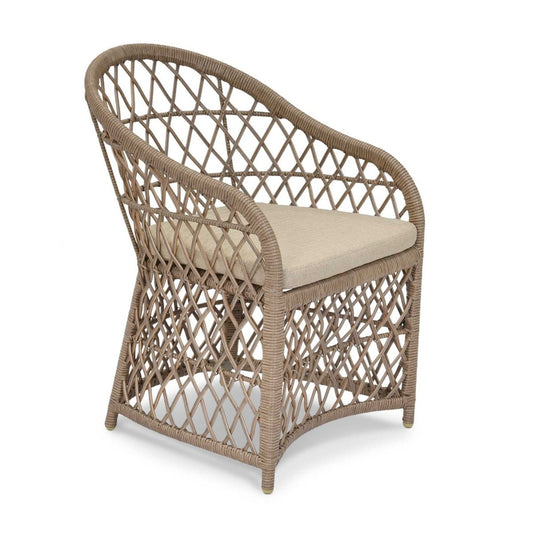 Natural Lynmouth Chair with Seat Pad