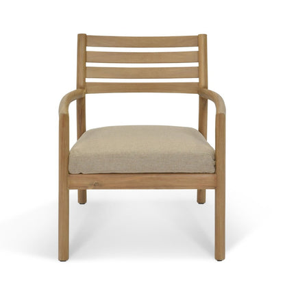 Natural Somersham Wooden Armchair