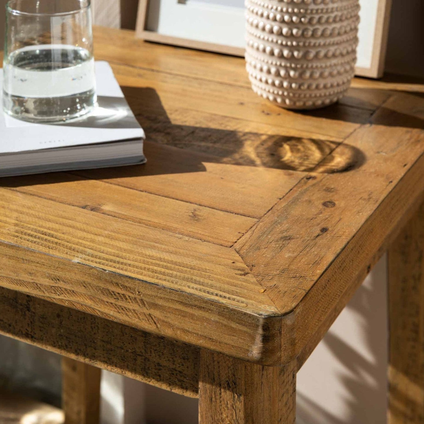 Ashwell Natural Wooden Side Table