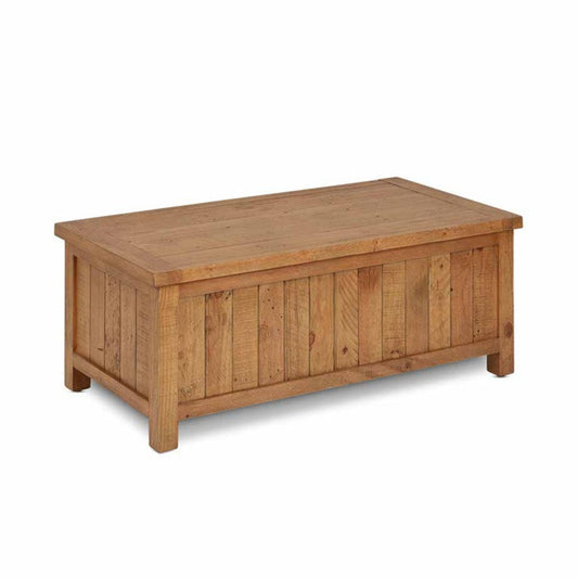 Ashwell Natural Wooden Blanket Box