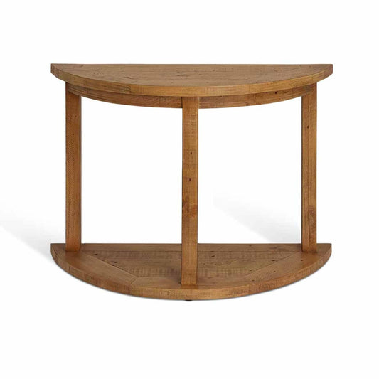 Oxhill Minimalist Curved Console Table
