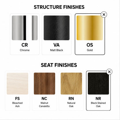 Italian Wooden Dining Chair with Armrests | Lisa Wood 2850 by S•CAB