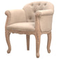 French Style Deep Button Chair by Artisan Furniture