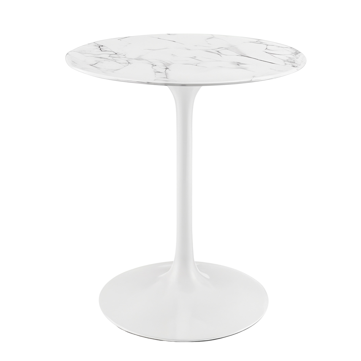 High Round Tulip Bar Table – Saarinen-Inspired, Italian-Made
