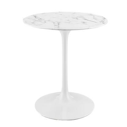 High Round Tulip Bar Table – Saarinen-Inspired, Italian-Made