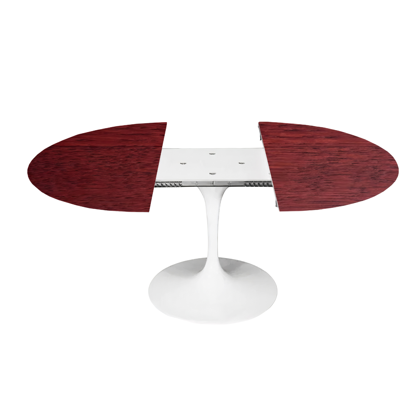 Large Extendable Oval Tulip Dining Table – Saarinen-Inspired Italian Design