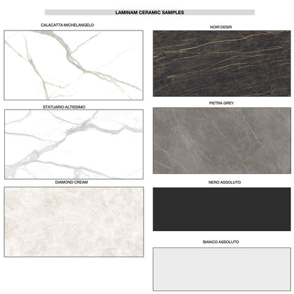 Round Tulip Dining Table 127–160 cm – Premium Ceramic Top