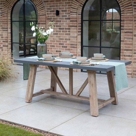Small Trestle-Inspired Chilford Dining Table