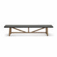 Large Chilford Outdoor or Indoor Grey Bench