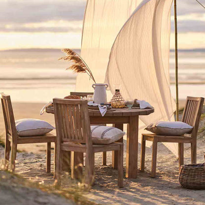 Medium Natural Porthallow Round Dining Table