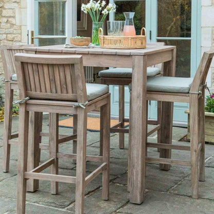 Natural Porthallow Square Bar Table