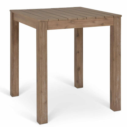 Natural Porthallow Square Bar Table