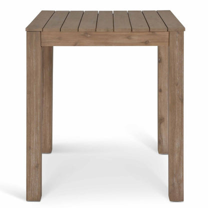 Natural Porthallow Square Bar Table