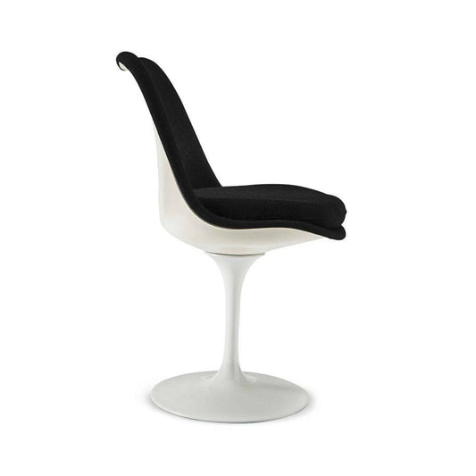 Art. 2008 Swivel Tulip Chair with Upholstered Backrest