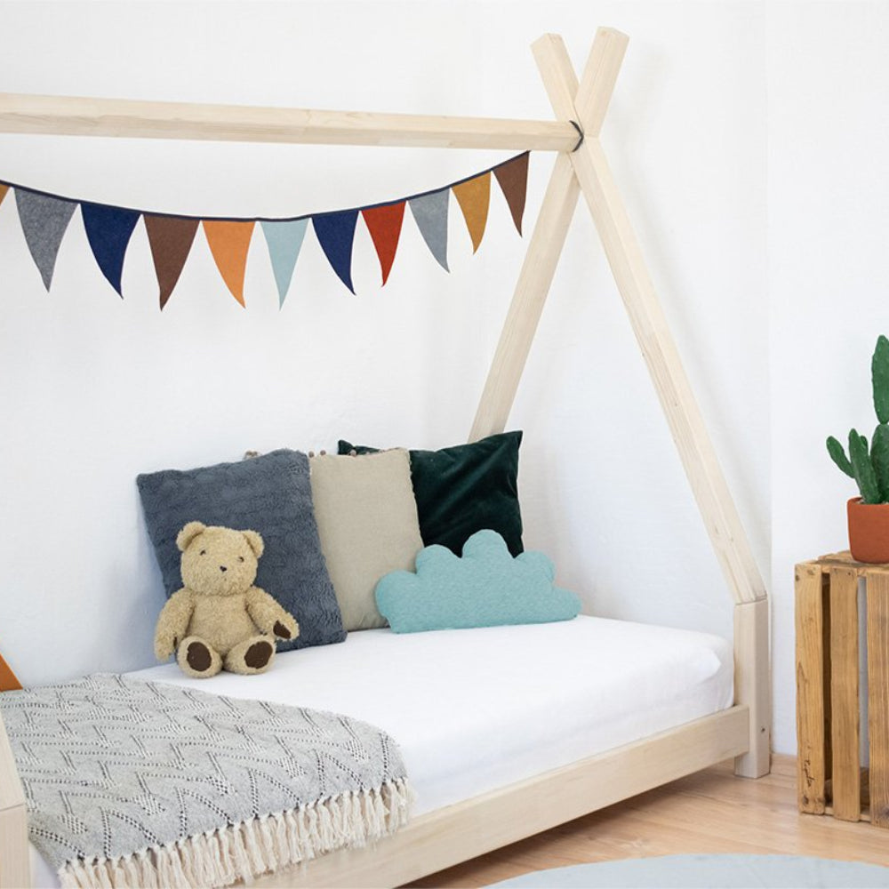 Nakana Teepee Shaped Wooden Bed for Children