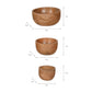 Set of 3 Midford Wooden Bowls