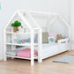 Tery House Bed 90x200cm with Ktery White House Shelf