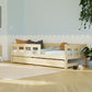 Fence Single Bed 90x200cm with Storage and Adaptic Mattress