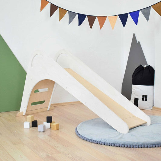 Fichee Wooden Indoor Slide for Children