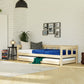 Fence Single Bed 90x200cm with Extra Bed and Adaptic Mattress