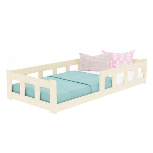 Fence Low Single Bed with Two Sidewalls