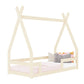 Safe Children's Teepee Shaped Low Bed with Three Bed Guard