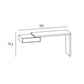 Modula Composition ST2 Wall-Mounted Desk with Drawer