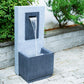 Outdoor Contemporary Cement Water Feature