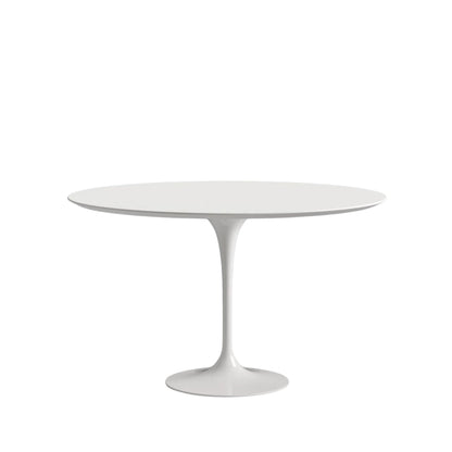 Round Tulip Coffee Table – Liquid Laminate & Solid Oak | Made in Italy