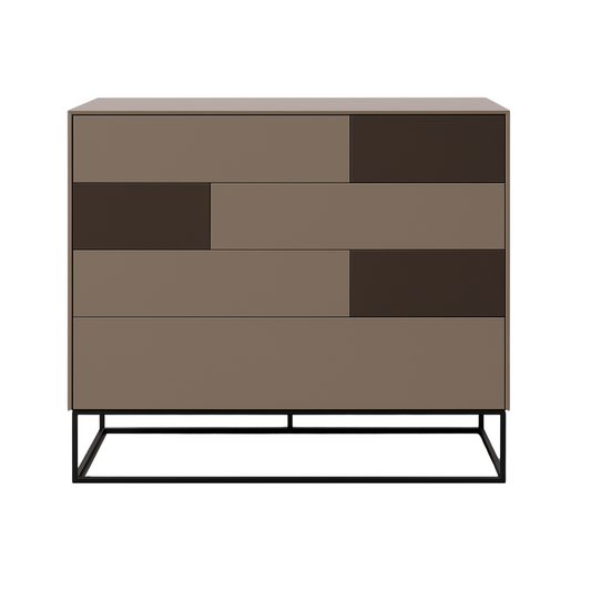 Cassettiera Orme Klee a 4 cassetti (base in metallo)