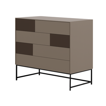 Cassettiera Orme Klee a 4 cassetti (base in metallo)