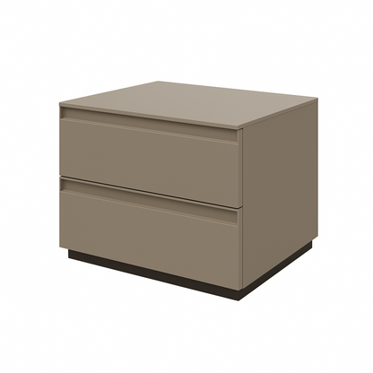 Orme Neck Bedside Table – 2 Drawers