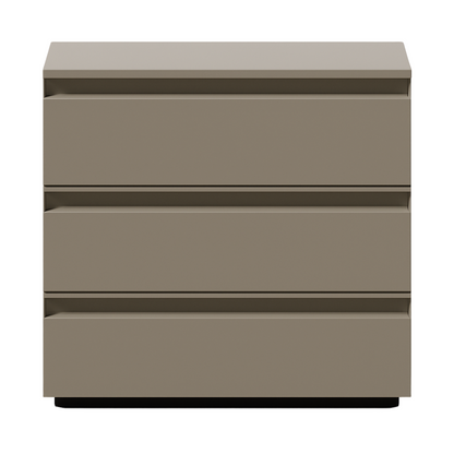 Orme Neck Bedside Table – 3 Drawers