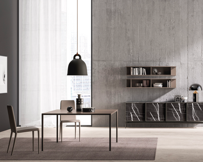 Slim 01-23 Fixed Dining Table by Orme Design