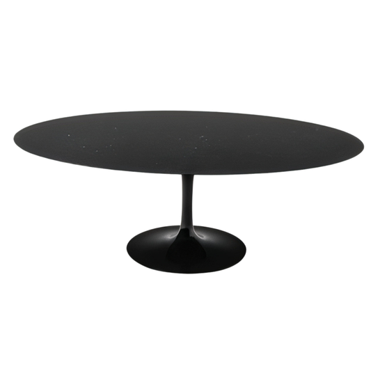 Oval Tulip Coffee Table - Liquid Laminate Top - Custom Colour