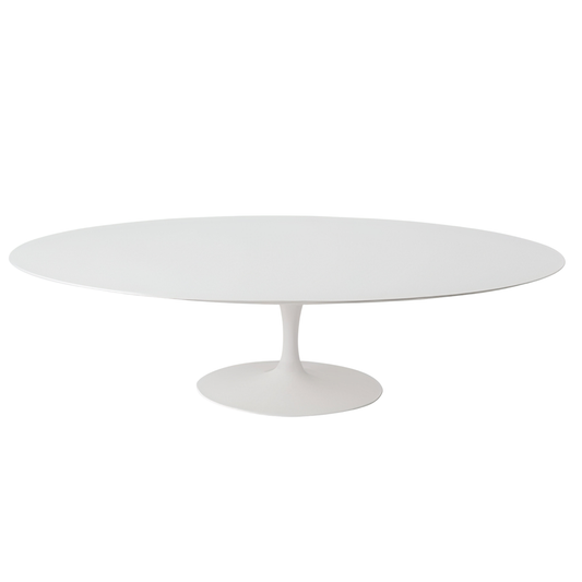 Large Oval Tulip Dining Table 199–244 cm – Liquid Laminate or Solid Oak