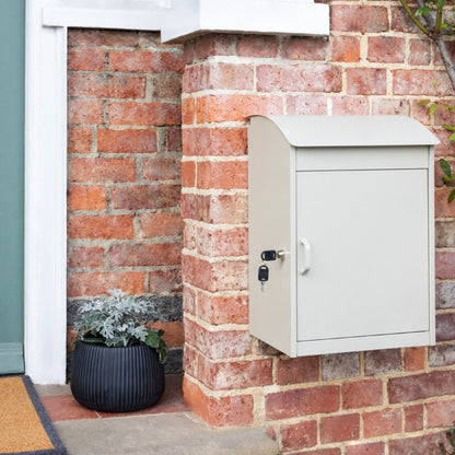 Weather-Resistant Stowe Clay Parcel Box