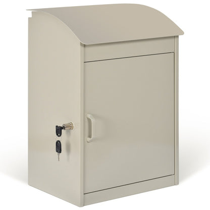 Weather-Resistant Stowe Clay Parcel Box