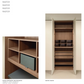 Emotion Up Wardrobe with Green Hinged Doors
